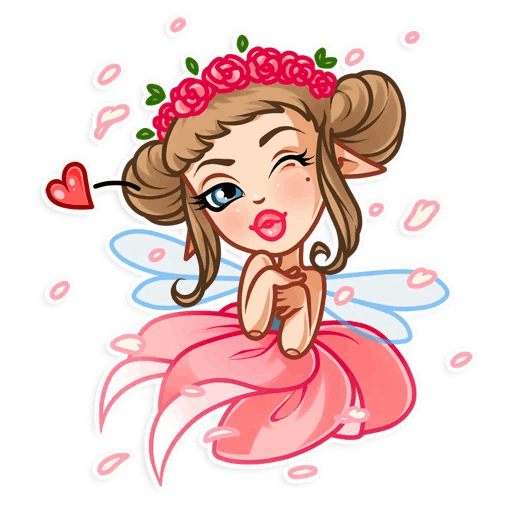 Наклейка Феечка