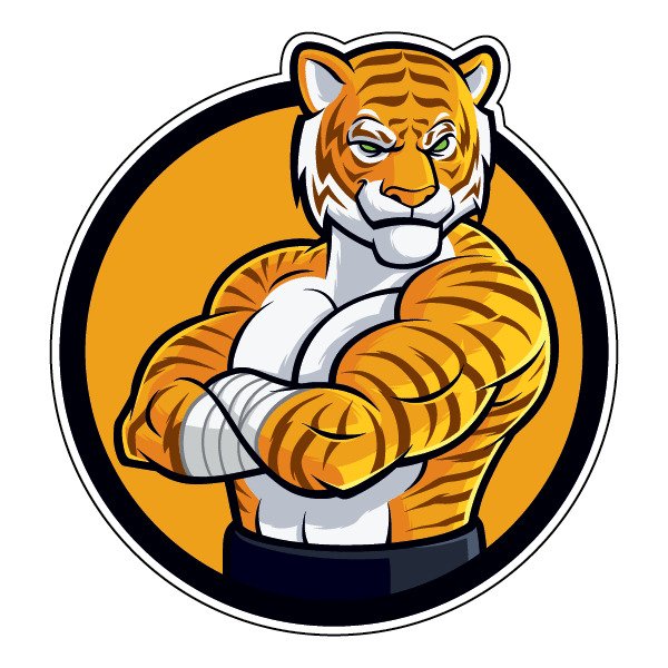 Стикеры тигра