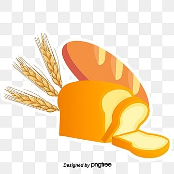 Хлеб вектор на прозрачном фоне