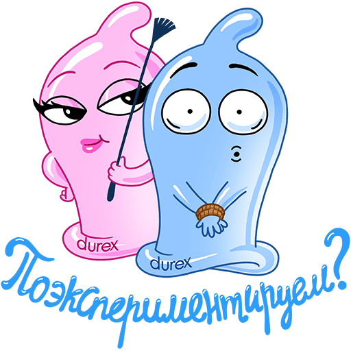Стикеры ВК Durex
