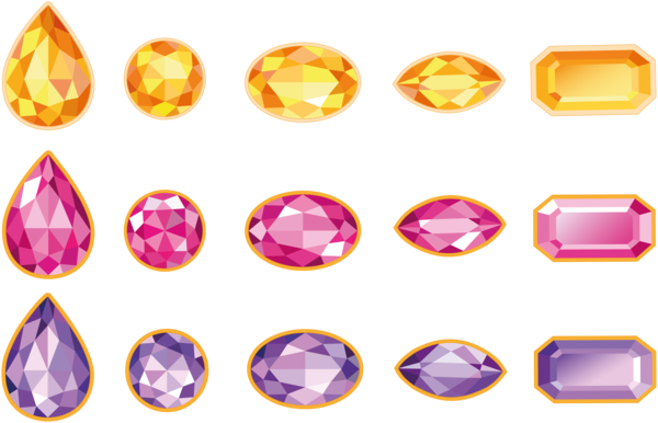 Драгоценный камень ромб