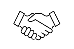 Рукопожатие контур