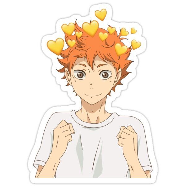 Хината шоё наклейки