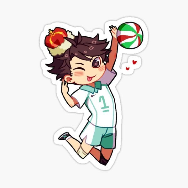 Ойкава Стикеры волейбол