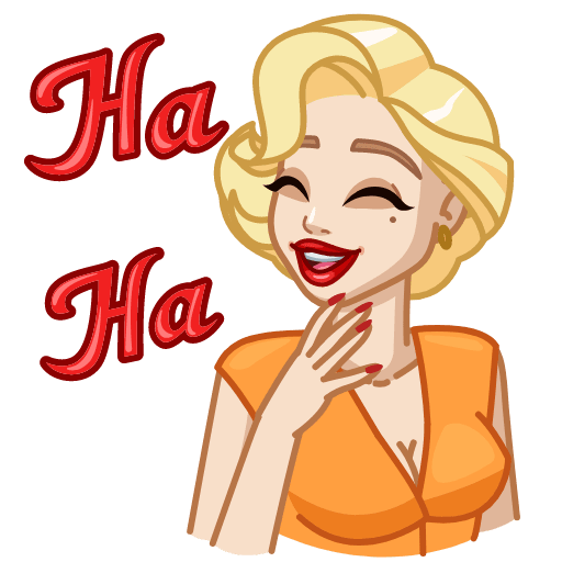 Набор стикеров Санта Клаудия