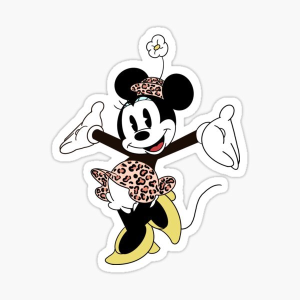 Минни Маус леопард