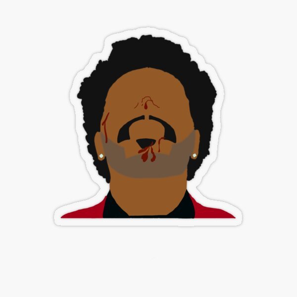The Weeknd наклейки