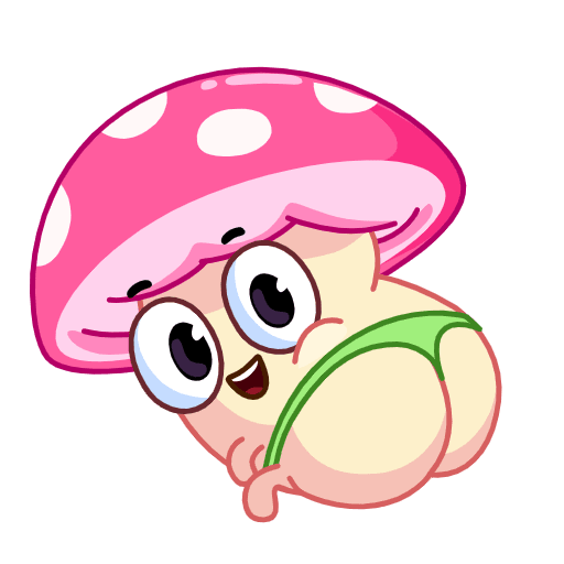 Мухомор стёпа Стикеры