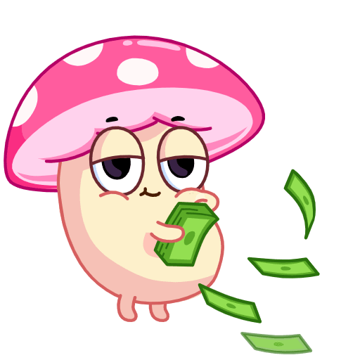 Мухомор стёпа Стикеры