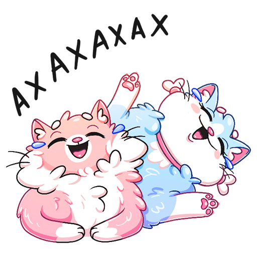 Набор стикеров замурчательная парочка