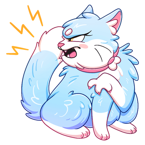 Стикеры ВК Сахарок и Зефирка