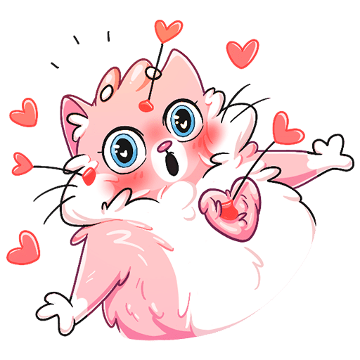 Набор стикеров замурчательная парочка