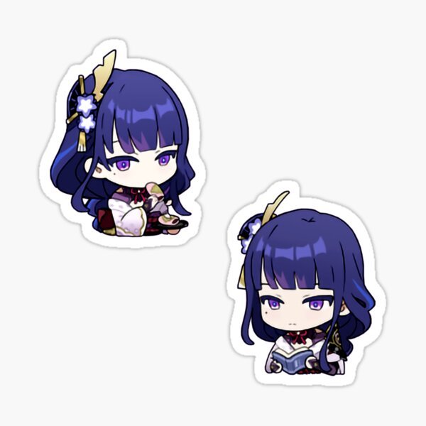 Райден Чиби Стикеры