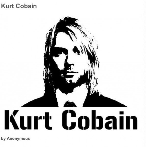 Курт Кобейн вектор