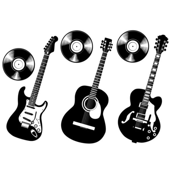 Стикеры для гитары для распечатки