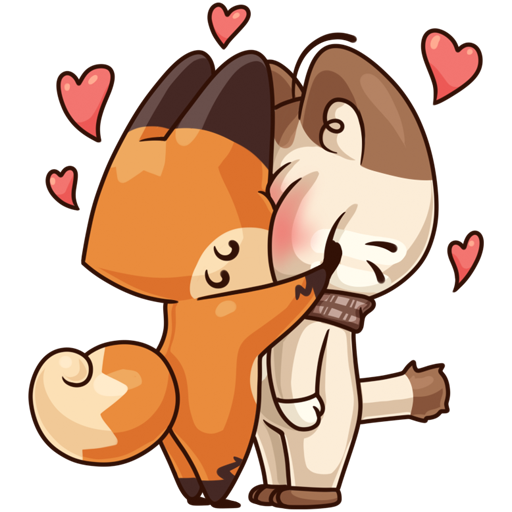 Смайлики поцелуйчики