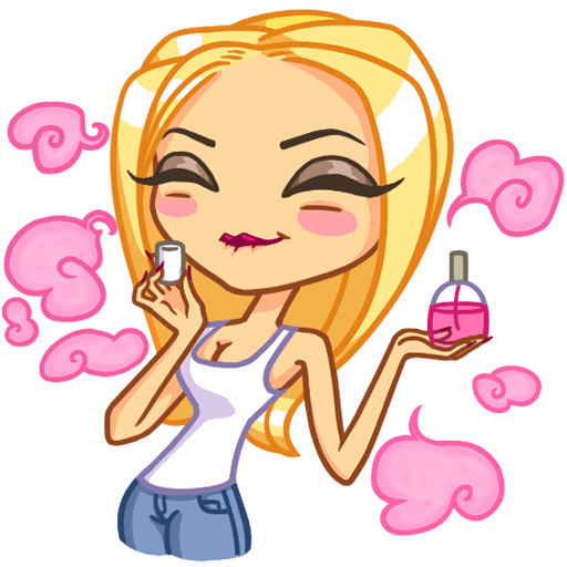 Стикеры ВК Мари