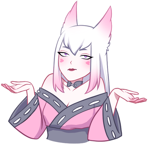 Стикеры ангел Мари