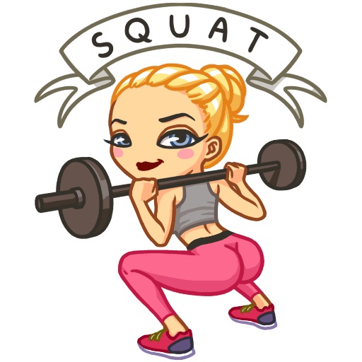 Стикеры кошечка Мари