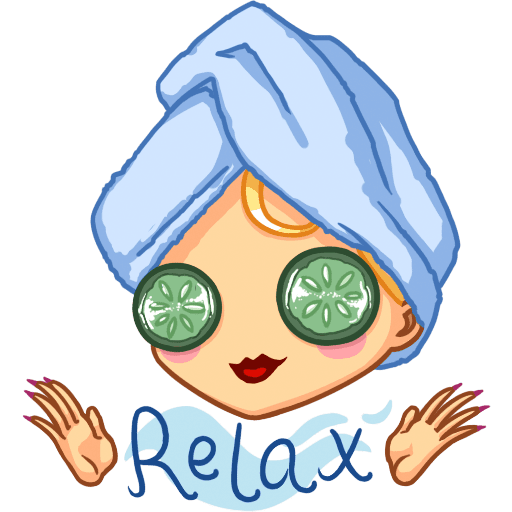 Восхищенный стикер