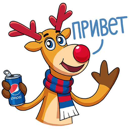 Стикеры ВК привет