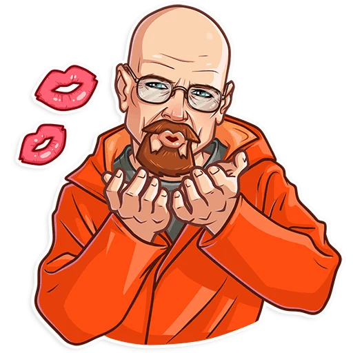 Уолтер Уайт вектор