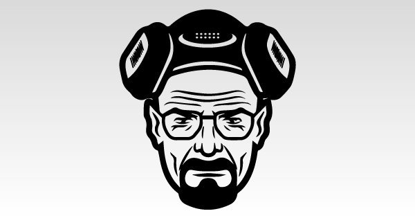 Джесси Пинкман черно белый