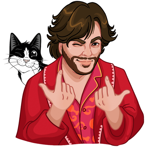 Стикеры Феликс ВК Киркоров