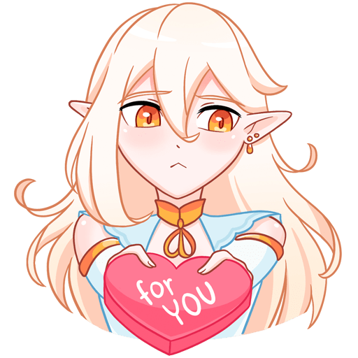 Стикер Айрис арт