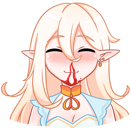 Темная Айрис Стикеры