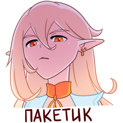Стикеры ВКОНТАКТЕ Айрис
