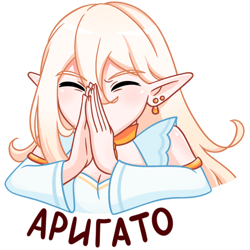 Айрис Стикеры ВК арты