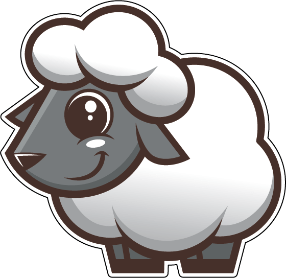 Стикеры барашек