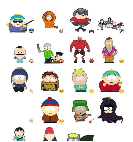 South Park Стикеры