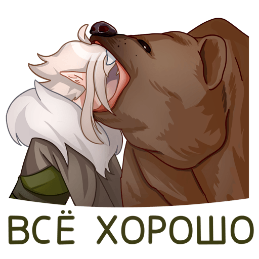 Стикеры ВК Оддманд