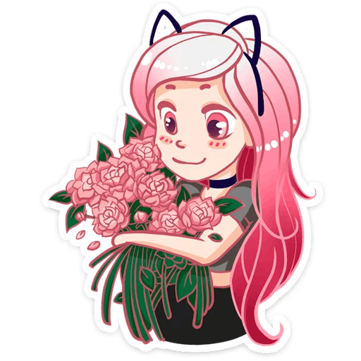 Стикеры ВК Эрика