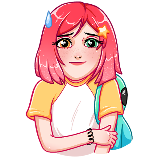 Тусагёрл Стикеры