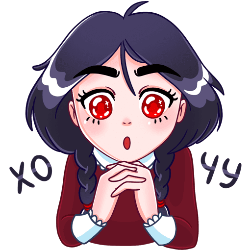 Эвелина Стикеры арт