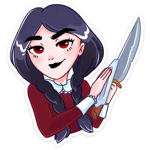 Эвелина Стикеры арты