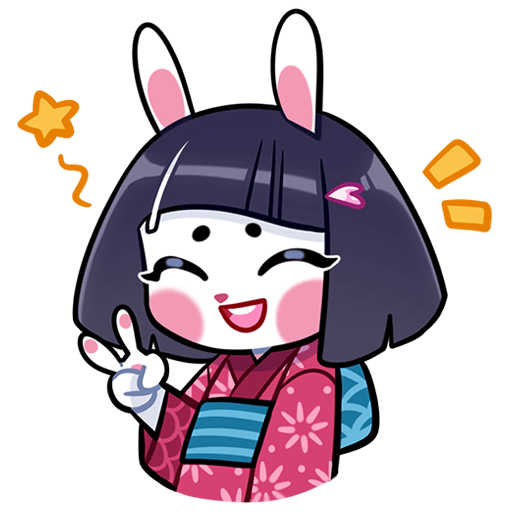 Усагичи Стикеры телеграмм