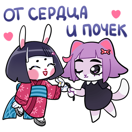 Усагичи Стикеры