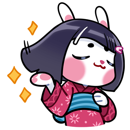 Усагичи Стикеры арт