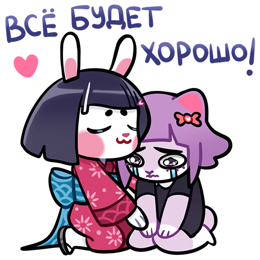 Усагичи Стикеры ВК