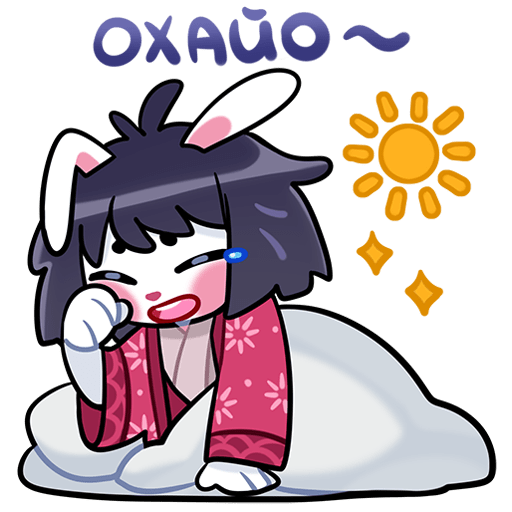 Усагичи Стикеры