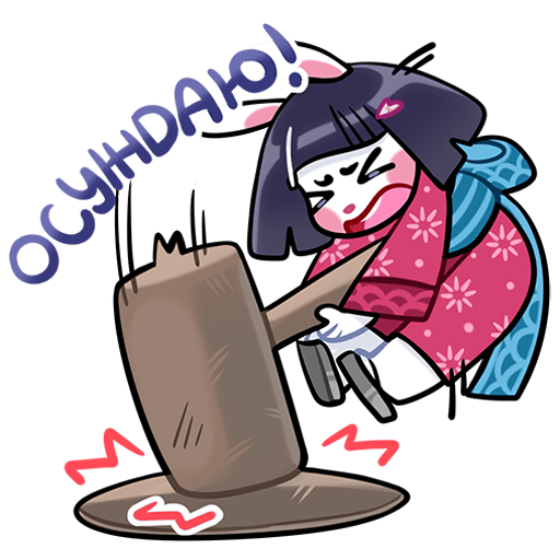 Усагичи Стикеры ВК