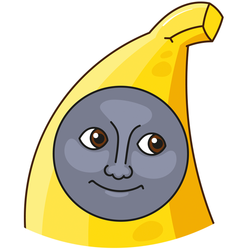 Стикеры бананчик