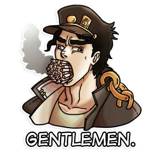 Стикеры для Дискорд Джо Джо