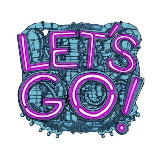 Наклейки в стиле киберпанк