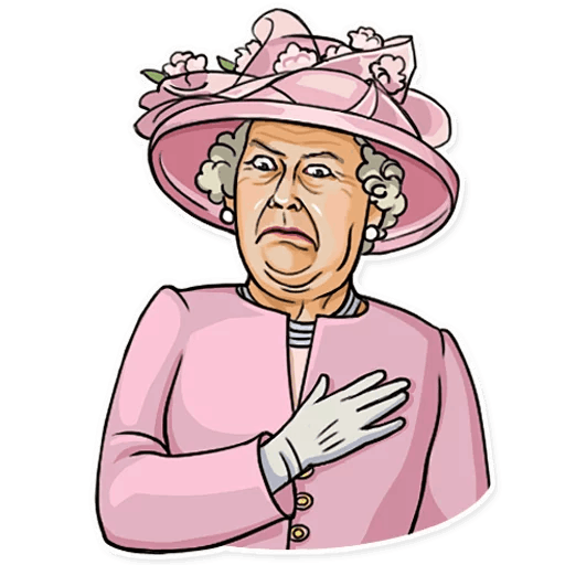 Елизавета 2 Стикеры