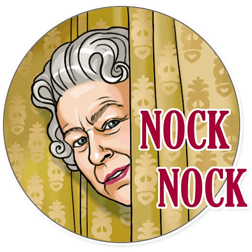 Королева Елизавета мультяшная